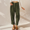 Grace - High Waist Corduroy Pants