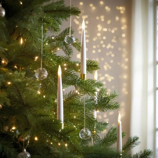 Nzmarket Remote-Control Flameless LED Christmas Tree Candle Lights
