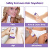 Nzmarket Painless Hair Eraser – Micro-Abrasion Smooth Skin Tool