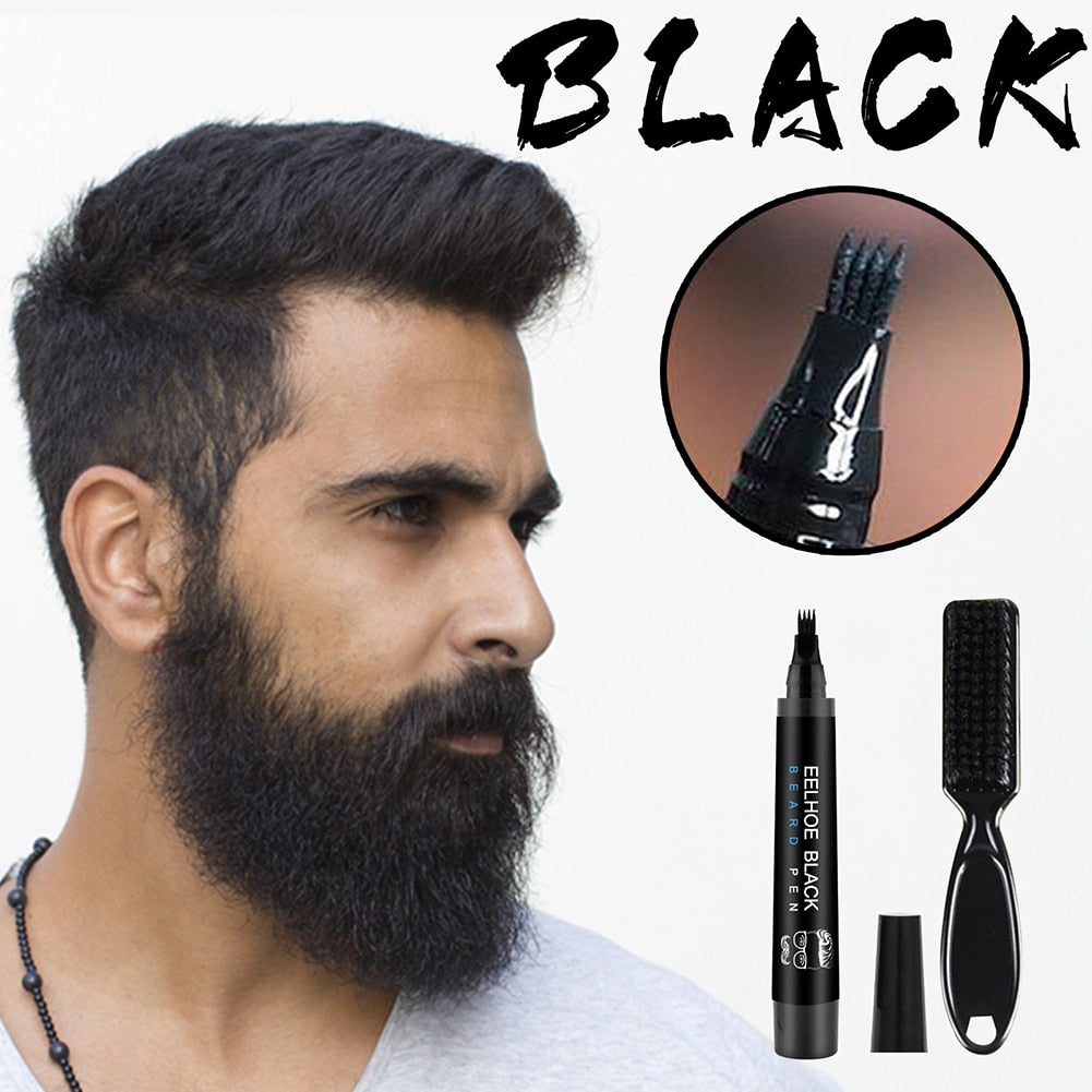 Nzmarket Waterproof Beard Filling Pen Kit – Fuller, Defined Beard Instantly