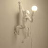 Nzmarket Quirky Resin Monkey Wall Light Sconce – Unique Statement Piece