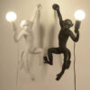 Nzmarket Quirky Resin Monkey Wall Light Sconce – Unique Statement Piece