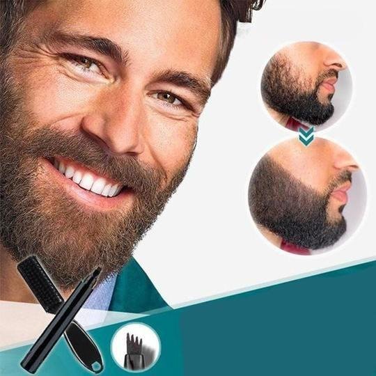 Nzmarket Waterproof Beard Filling Pen Kit – Fuller, Defined Beard Instantly