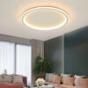 Nzmarket Nordica Scandinavian Round Ceiling Light – Warm LED, Multiple Sizes
