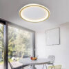 Nzmarket Nordica Scandinavian Round Ceiling Light – Warm LED, Multiple Sizes