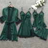 Iris - Sophisticated Satin Pyjama Set for Women