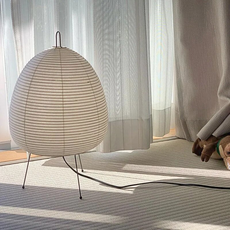 Nzmarket Shizuka Japanese Rice Paper Pendant Lamp – Soft Warm Glow