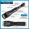 NovaBeam LED Tactical Flashlight 2000 Lumens