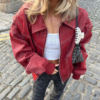 Ruby️ - Oversized Leather Jacket