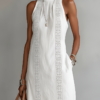 Lacenda | Lace Panel Relaxed Summer Midi Dress