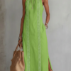 Lacenda | Lace Panel Relaxed Summer Midi Dress