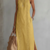 Lacenda | Lace Panel Relaxed Summer Midi Dress