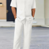 Zac | Men's Textured Summer Co-Ord Set