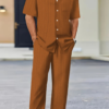 Zac | Men's Textured Summer Co-Ord Set