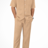 Zac | Men's Textured Summer Co-Ord Set