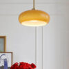 Nzmarket Vintage Round Frosted Glass Ceiling Light Fixture – Brass & Chrome