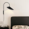 Nzmarket Modern Iron Petal Wall Light – Sculptural Shadow Art Design