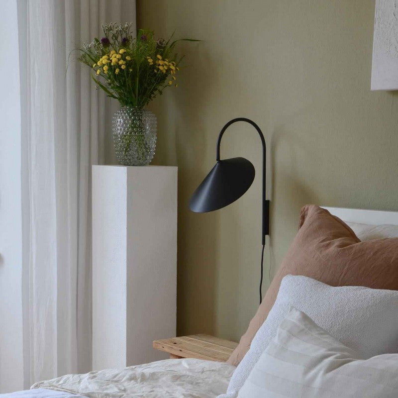 Nzmarket Modern Iron Petal Wall Light – Sculptural Shadow Art Design