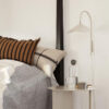 Nzmarket Modern Iron Petal Wall Light – Sculptural Shadow Art Design