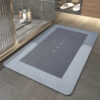 Nzmarket Non-Slip Water-Absorbent Floor Mat – Home & Bathroom
