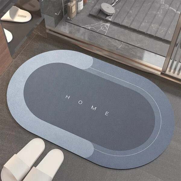 Nzmarket Non-Slip Water-Absorbent Floor Mat – Home & Bathroom