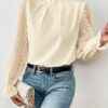Ashley - Elegant women's long-sleeved blouse