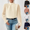 Ashley - Elegant women's long-sleeved blouse