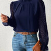 Ashley - Elegant women's long-sleeved blouse