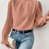 Ashley - Elegant women's long-sleeved blouse