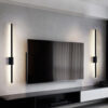 Nzmarket Long LED Wall Light – Matte Black, 4 Lengths up to 120cm