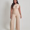 Isabella - Elegant Wide-Leg Jumpsuit