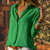 Julia - Elegant Satin Blouse for Women, Ideal for Every Occasion
