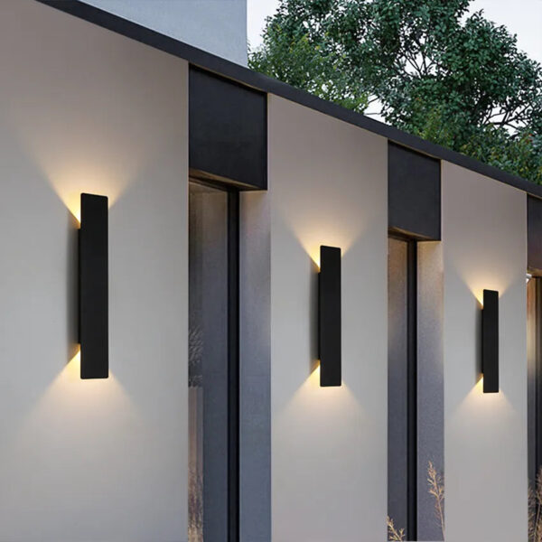 Nzmarket RainGlow Waterproof Aluminium Outdoor Wall Light – IP65 Rated