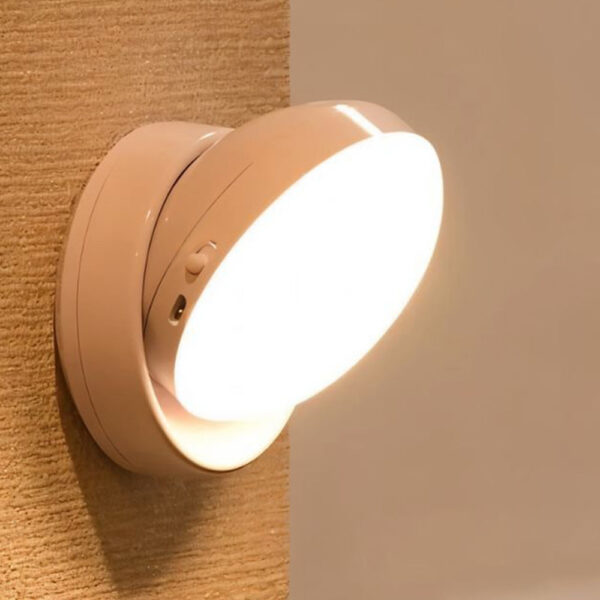 Nzmarket Indoor LED Motion Sensor Night Light – Auto On/Off, Soft Glow