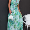 Lucy - Floral Knee-Length Dress
