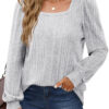 Scarlett - Trendy Top with Stylish Neckline