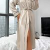 Celeste - Elegant Spring Silk Nightgown for Ladies