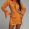 Juliet - Cute Mini Shirt Dress for a Stylish Look