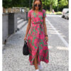 Laura - Comfortable Floral Dress