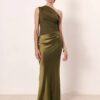 Ashley | Maxi Dress with a Guilt in Satin