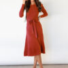 Pasbie - Elegant Knitted Midi Dress for a Chic Appearance