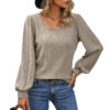 Scarlett - Trendy Top with Stylish Neckline