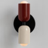 Nzmarket Dual Up & Down Outdoor Wall Sconce – Modern Glass & Metal