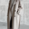 Penelope - Longline Wool Coat