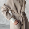 Penelope - Longline Wool Coat