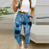 Bernice - Stylish Printed Drawstring Pants