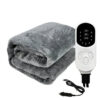 Nzmarket 12V Heated Car Travel Blanket – Timer & Temperature Control