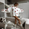 Claire - Love Embroidery Sweater