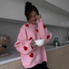 Claire - Love Embroidery Sweater
