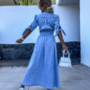 Claudia - Maxi Denim Dress